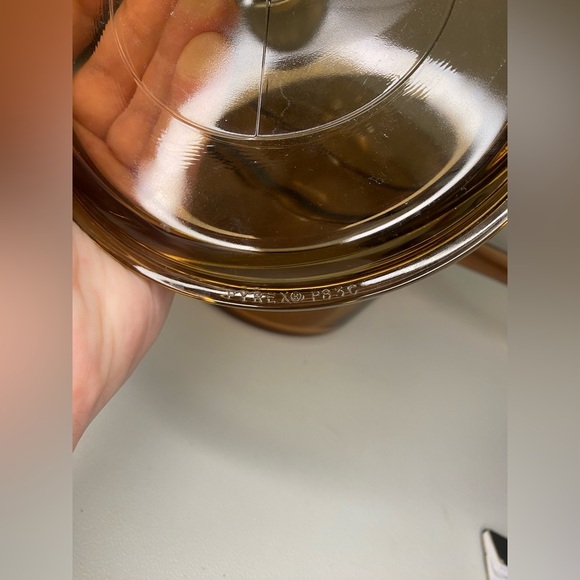 CorningWare Visions/Pyrex vintage amber double boiler P83C, V-20-B, V-15-B - Picture 3 of 15